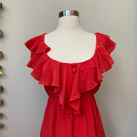Velvet Heart Ruffle Dress - Picture 2 of 5